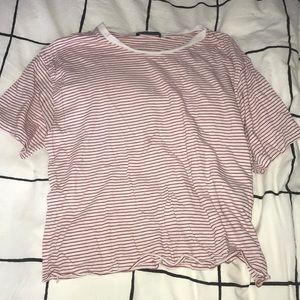red striped top